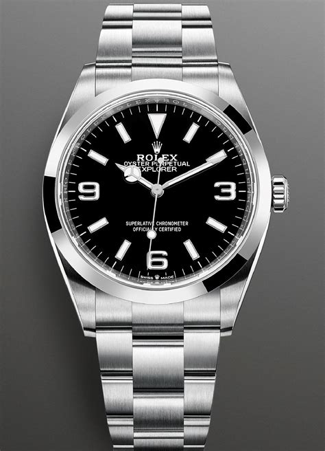 the rolex perpetual explorer.